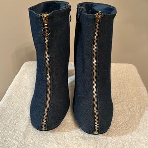 COPY - Denim Blue Ankle boots